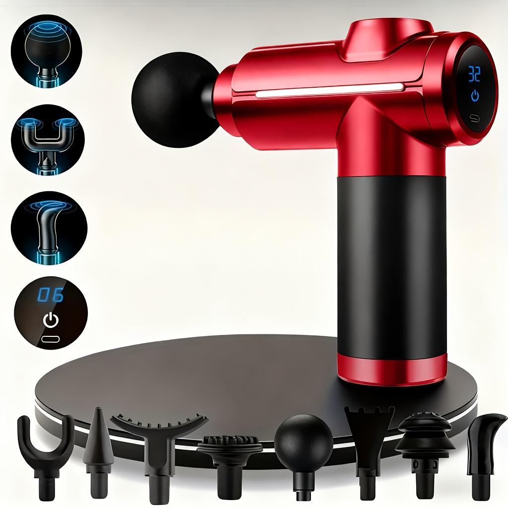 Professional Fascia Gun High Frequency Vibration Deep Muscle Tissue Massage Gun Relaxing Body Massager After Exercise Fitness