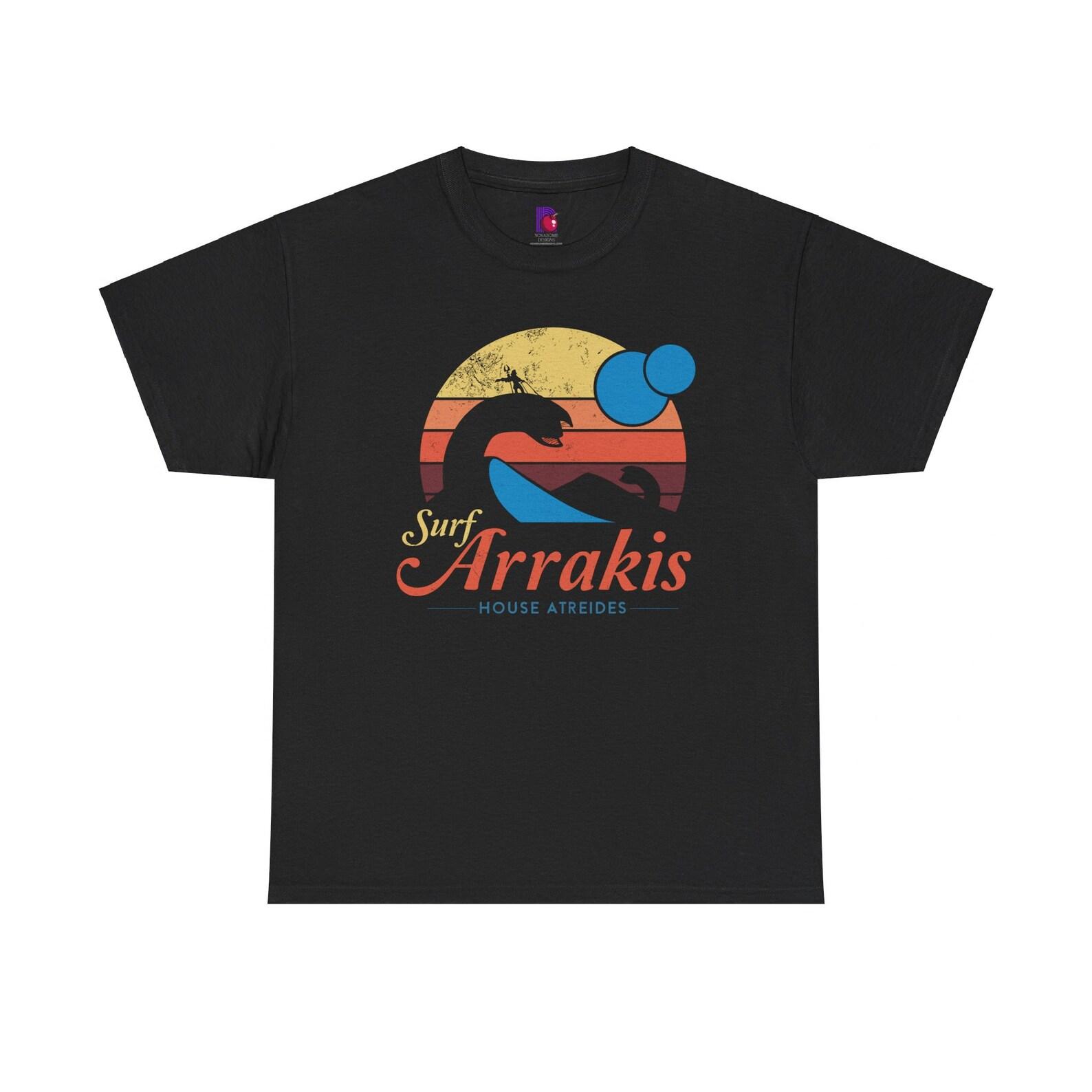 Surf Arrackis - Dune - Gildan Unisex Heavy Cotton Tee 140