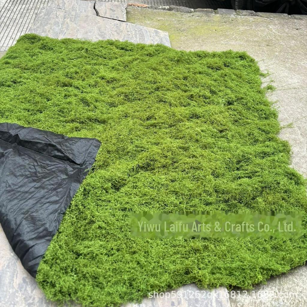 Non-Fading Moss Wool for Water Tanks, Plant Walls, and Garden Rockery Landscaping
