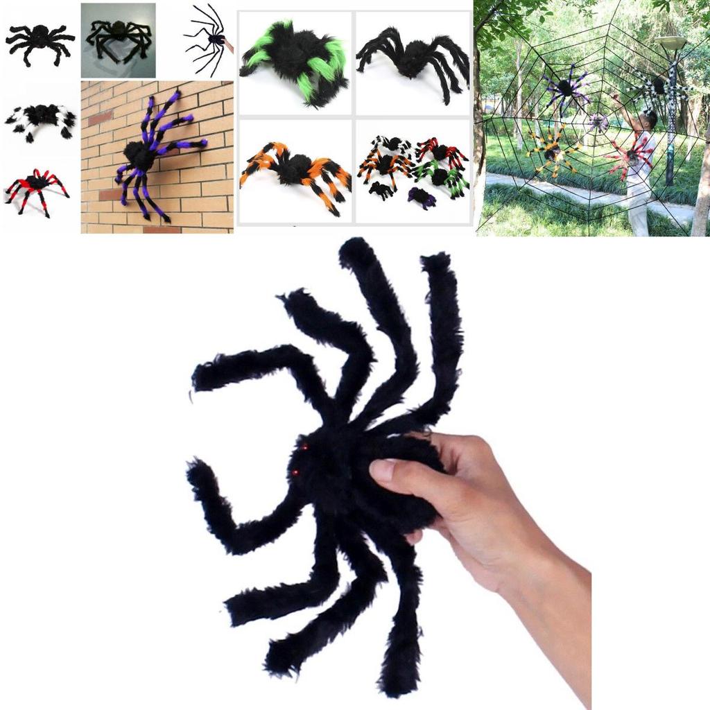 Colorful Spider Halloween Decoration Perfect For Spooky Indoor And Outdoor Haunted House Decor