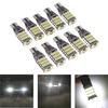10Pcs White 45 SMD 4014 T15 W16W LED Car Reverse Back Light Bulb 6000K