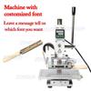 ZONESUN ZS-100C Digital Hot Foil Stamping Machine Leather Embossing Heat Pressing Machine For Wood PVC Paper Custom Logo Stamp