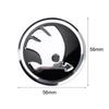2025 New 4Pcs Car Styling Wheel Hub Cap Stickera Auto Refit Accessories For Skoda Rapid Fabia 2 Octavia A7 A5 A4 Yeti Superb 3 A