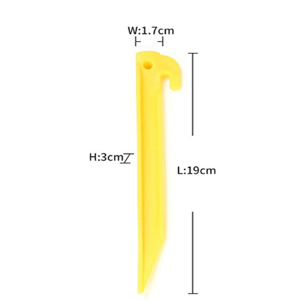 4Pcs Camping Tools Tent Pegs Nails Sand Ground Stakes Tent Accessories