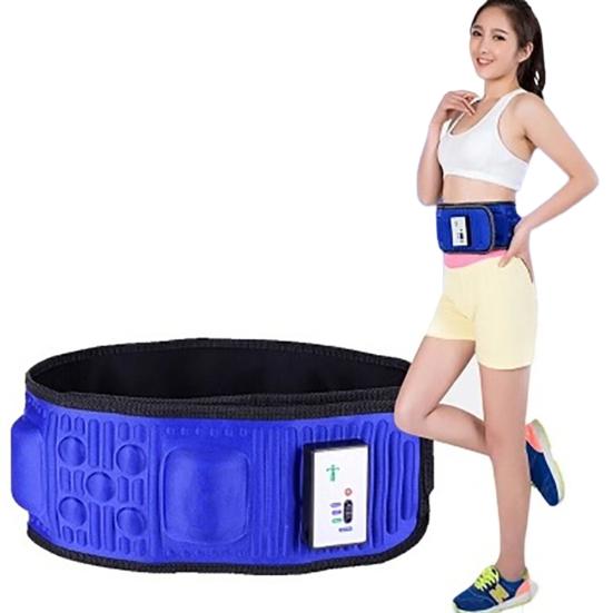 Fitness Belt No Side Effect Multifunctional Relax Mood Breathable Wear-resistant Slim Thighs Nylon Magnet Stone Fat Burning Belt Workout Use