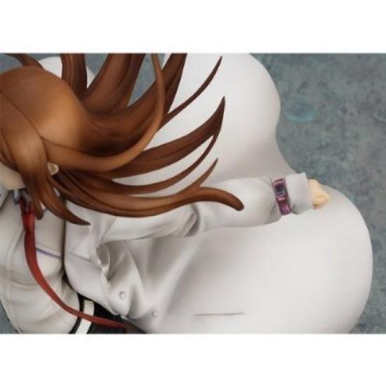 Makise Kurisu Coat Wonder Festival 2013 Summer Scale PVC Painted Complete Figure Steins;Gate (White Ver.) 1/8