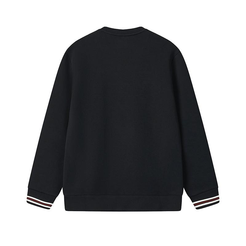 FILA Heritage Classic Comfortable Versatile Casual Crew Neck Pullover Sweatshirt Men sweatshirt Legendary-Blue F11M548211FNV