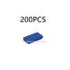 200PCS FLAT TILE 1X2 DIY MOC Building Block Toys For Children Boys Replaced Part Compatible With Tile 3069 Bricks