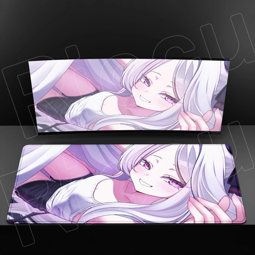 Mousepad Anime Sorasaki Hina Cute Desktop Carpet Xxl Laptop Blue Archive ESport Game Keyboard Mat Cartoon Pc Rubber Accessories