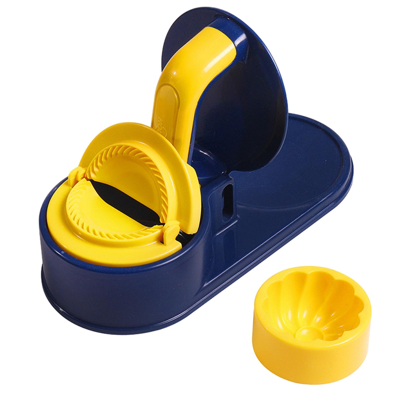 

1шт пресс-форма для пельменей, бытовая легкая форма для прессования теста, многофункциональный инструмент для самостоятельного изготовления булочек с начинкой на пару синий