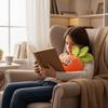 Soft Stuffed Carrot Plush Toy Super Soft Stuffed Doll Funny Simulation Carrot  Birthday Gift