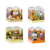 Lovely Cartoon Animal Micro Diamond Building Block Rabbit Panda Bear Sheep Scene Nanobricks 3D Wall Bricks Toys For Kids Gifts