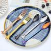 1PC Stainless Steel Coffee Spoon Cartoon Giraffe Shaped Spoon Animal Cake Dessert Fork Spoon Coffee Spoon