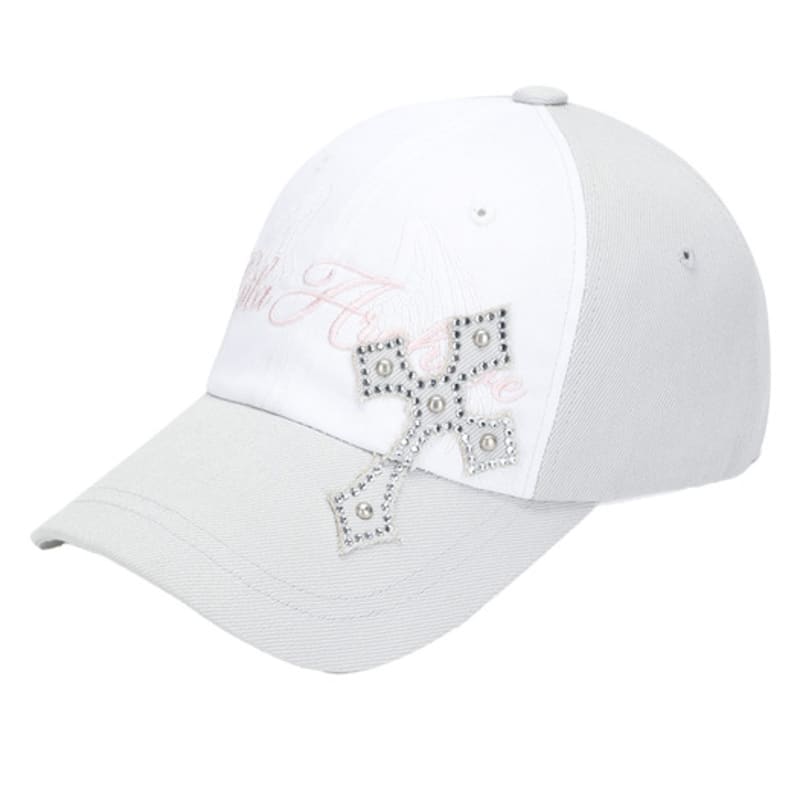 

GILA ARCHIVE CROSS PATCHED WING BALLCAP_WHITE FREE