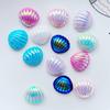 10/20Pcs Resin Cute Mixed Colored Shell Flatback Cabochon Scrapbook Kawaii DIY Embellishments Accessories K74
