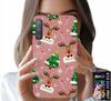 Etui Do Samsung A7 2018 - Świąteczne Renifery Choinki Laska Wzory
