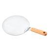 Roamtic Fashion Kitchen Cake Shovel Handle Steel Baking Pizza Tool Stainless Round Wooden