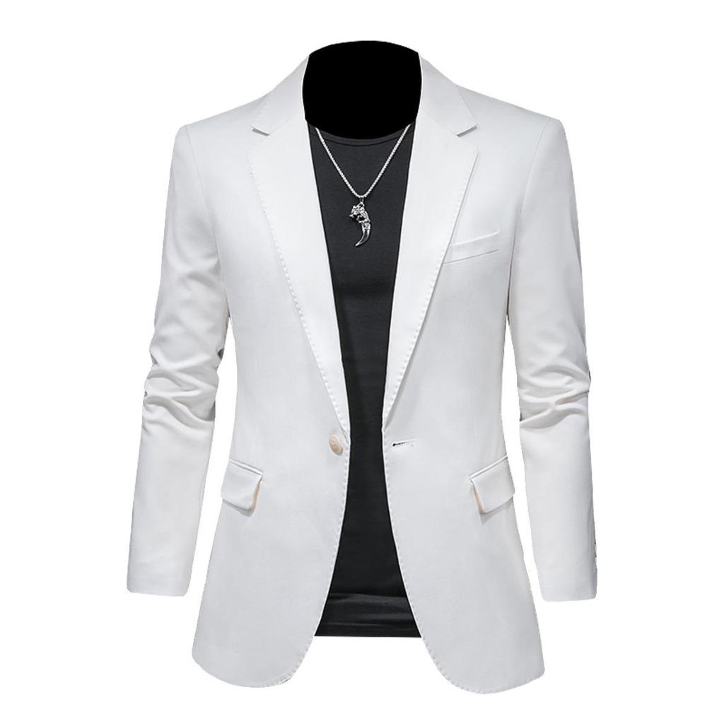 2024 Europäischer Stil Herren Slim Fit Casual Blazer