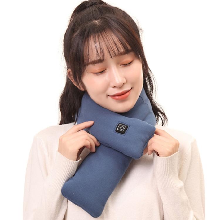 Heated Scarf Neck Heating Pad Washable Shawl Soft Warm Neck Wrap for Men Women