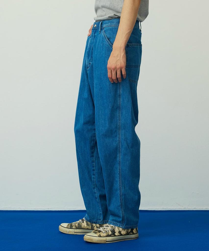 Lee Wide Denim Painter Mid Wash Men's Pants,