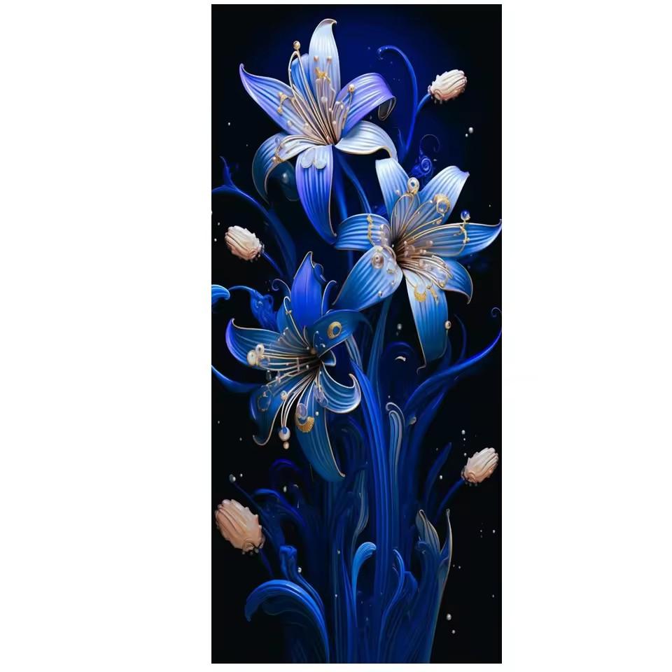 

Набор для алмазной вышивки 5D Сделай сам Фэнтези Красочные Цветущие цветы Полная Квадратная Круглая Ручная работа Мозаика Стразы Вышивка крестом Домашнее искусство Full Round 50x120CM