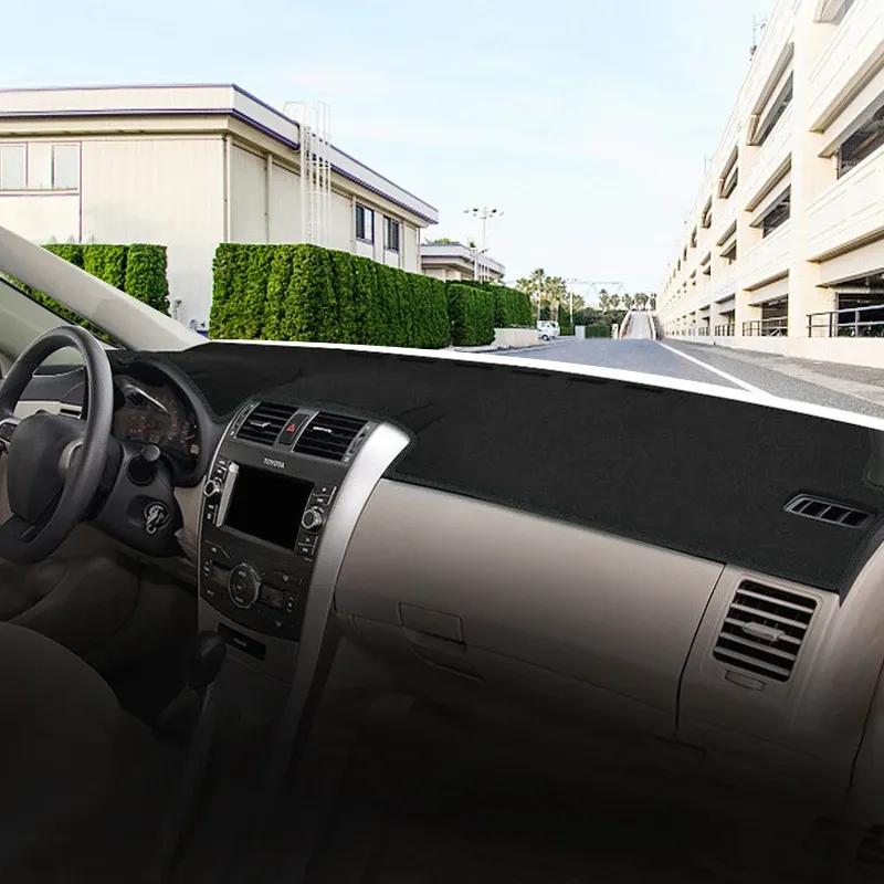 Car For Toyota Corolla E140 E150 2006 2007 2008 2009 2010 2011 2012 2013 Dashboard Cover Mat Avoid Light Pad Anti-UV Case Carpet