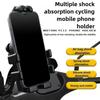 Motorcycle Phone Mount Holder Motorcycle Cellphone Mount, Bike Phone Handlebar Clamp for 4.7-7inch Phone