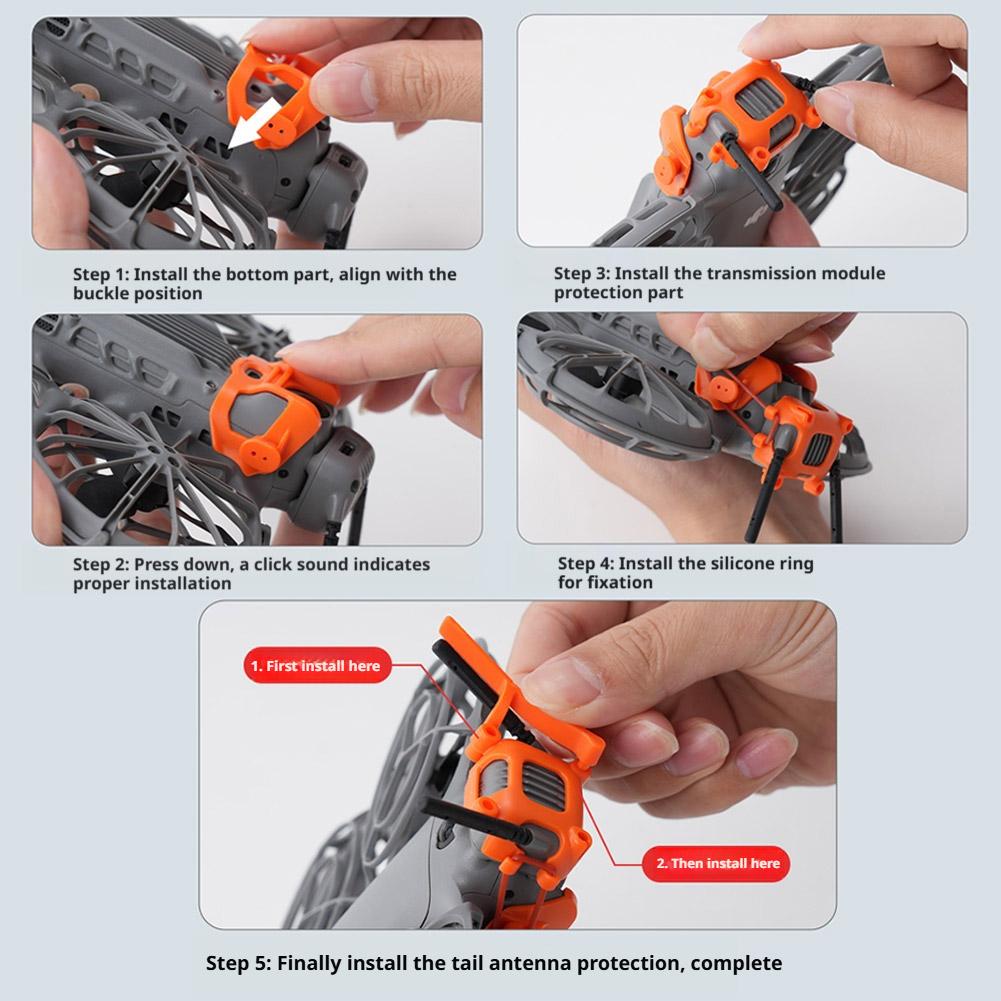 For DJI Neo 2 Carbon Fiber ABS Gimbal Bar Anti-Collision Gimbal Lens Protection Guard Bar For DJI Neo2 Drone Kit Accessories