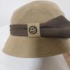 Women's Elegant Color-Block Bucket Hat for Spring and Autumn