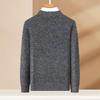 Antonio Men's 100% Merino Wool Thickened Round Neck Sweater