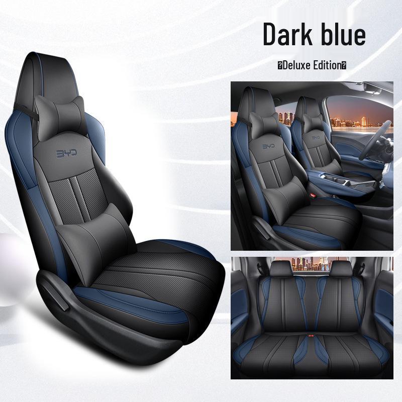 Seagull Special Car Seat Cover Set - Sporty Leather, Four Seasons Cushion