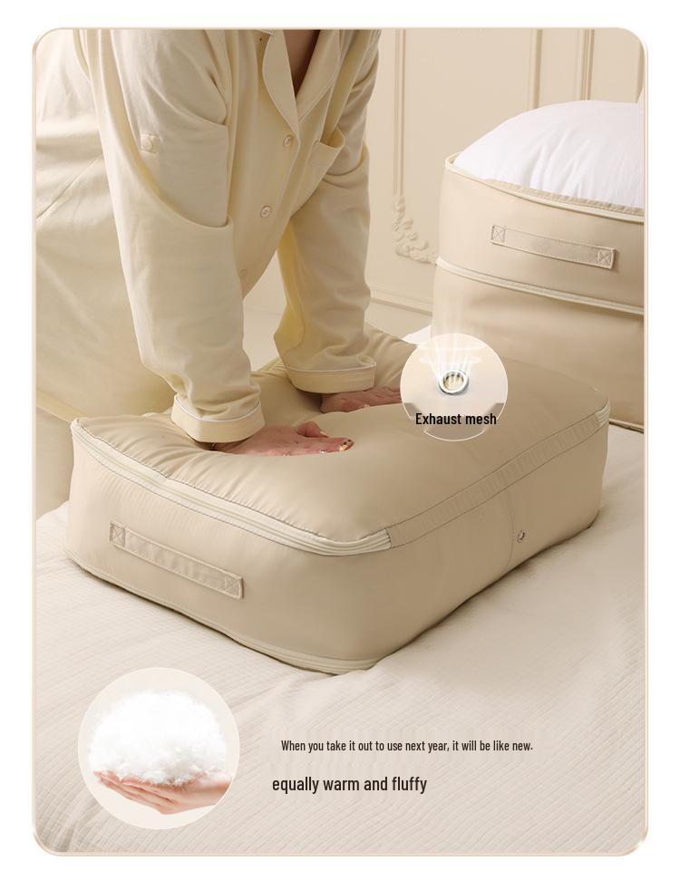 Compression Storage Bag for Quilts, Silk and Down Jackets