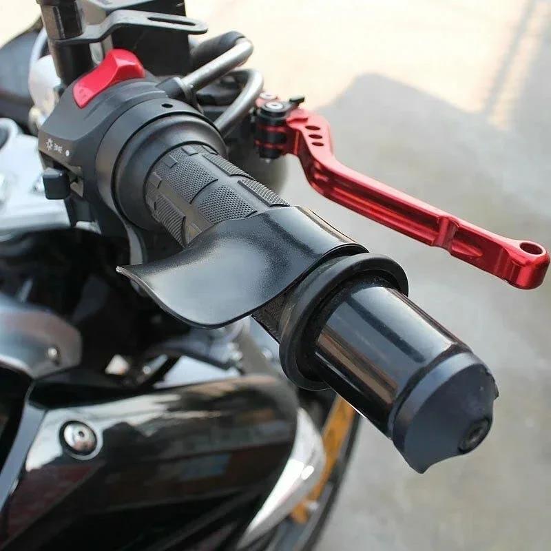 1/2pcs Motorcycle Accelerator Booster Non-Slip Handle Control Assist Grip Handlebar Labor Saver Tools Motor Assist Boosters Clip
