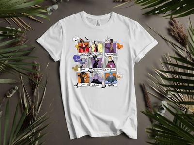 Ομαδικές Φωτογραφίες Κακών Μπλουζάκι Hallowen T shirt Άνδρες Γυναίκες Unisex Tshirt K426