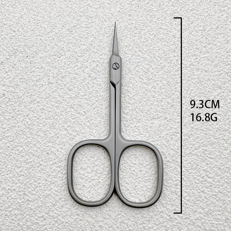 

Ножницы из нержавеющей стали для удаления омертвевшей кожи и вросших ногтей с острым кончиком и четырехсторонним лезвием для маникюра