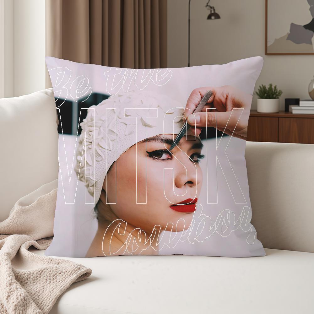 Singer MMitski Wheres My Phone Pillow Case Suitable For Bedrooms Living Rooms Cars Home Decoration