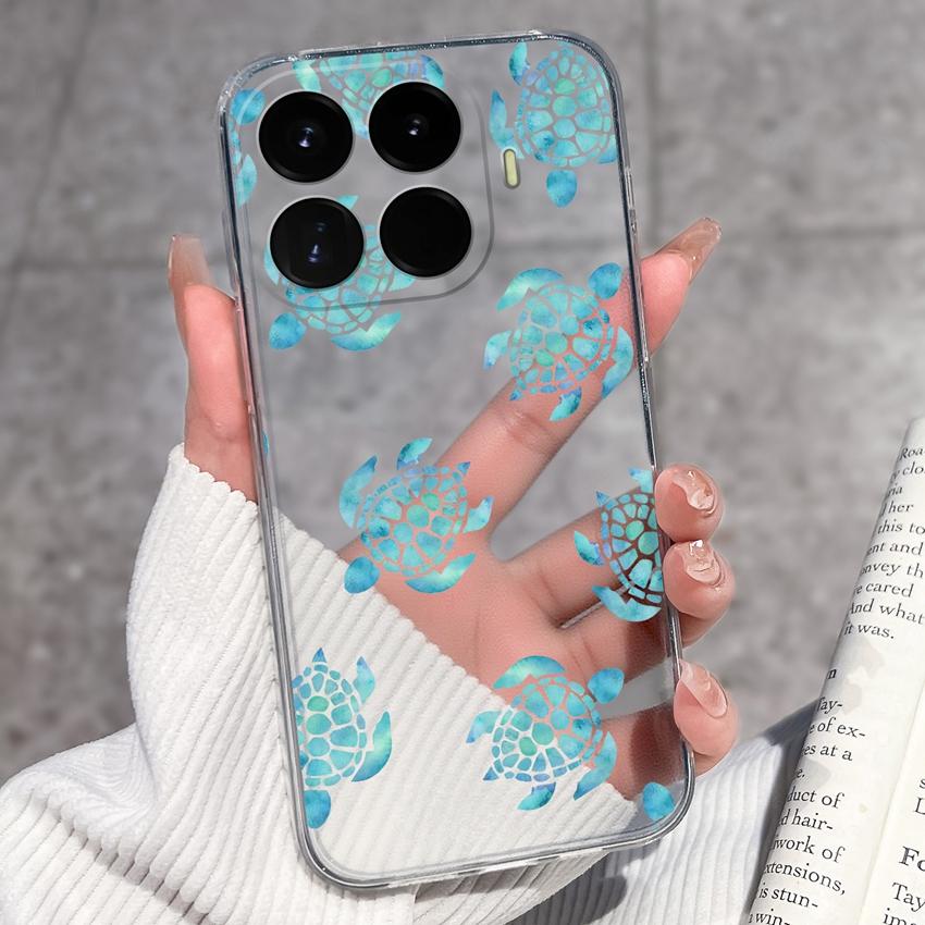 For Xiaomi 17T 17 Pro 17Max 17 Ultra Phone Case For Redmi 17C Redmi17 Lovely Bow Cartoon Lightweight Transparent TPU Bumper Scratch Resistance Housing