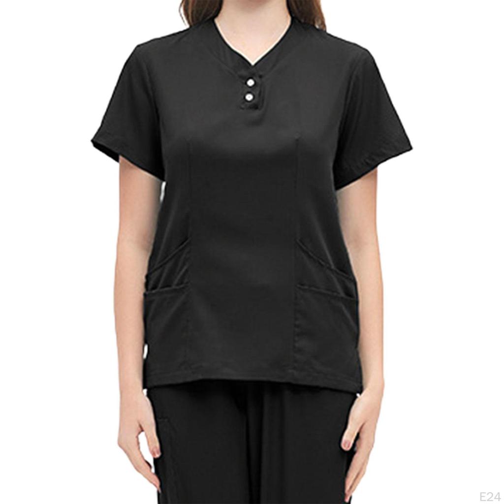 Care Peeling Set, Work Clothes, Soft, Breathable, Elastic Waist, Nurse Clothing, Top And