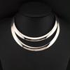 Metal Fashion Geometric Choker Necklace - Trendy Versatile Necklace Collar