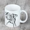Danish Swedish Farmdog - Cup with a Dog, Personalized Cup with a Print, a Classic Gift for Everyone from the Art-Dog Brand