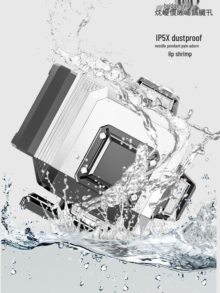 Projetor de Parede e Chão Autonivelante a Laser Infravermelho de Alta Precisão com 12 Linhas 2025