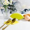 Easy To Clean Multifunctional Fan Shape Silicone Mold for Individualized Heat Resistant Trays and Decorative Pieces