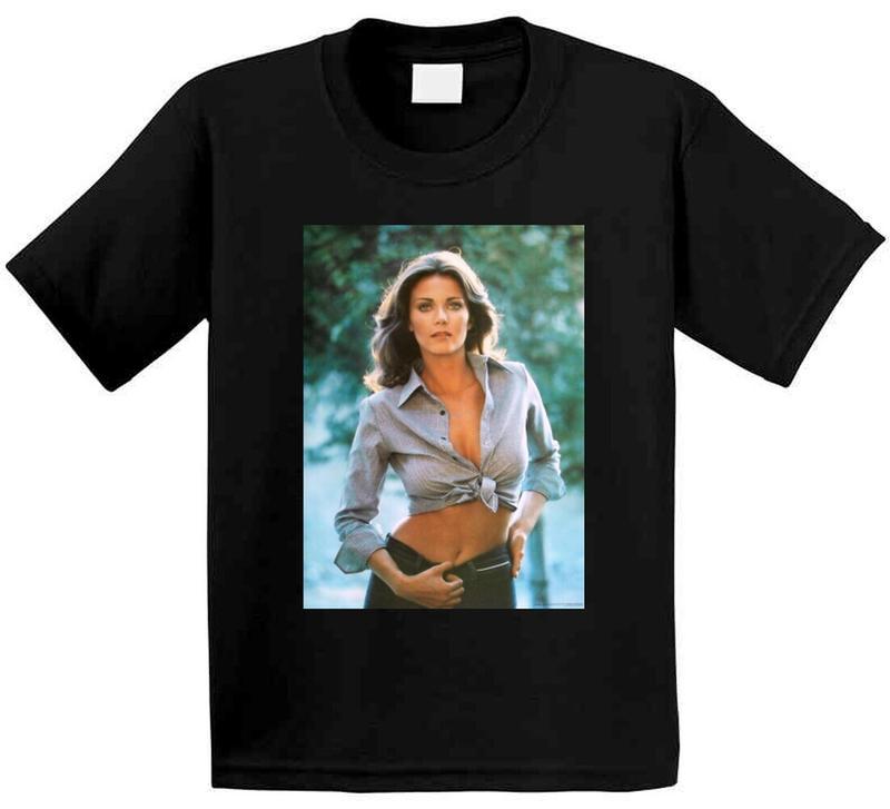 Lynda Carter 70s Sexy Pinup Wonder Unisex T-Shirt M