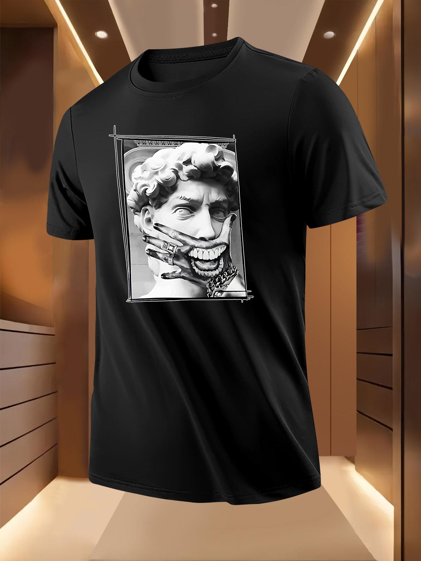 Graphic Tshirt - Bold David New Face Print S