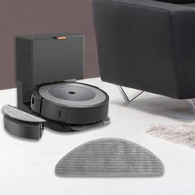 4-teiliges Mopp-Pad, waschbar, Kehrlappen, wiederverwendbar, für Kehrmaschine, Kleidung, Vakuum-Zubehör-Set für iRobot Roomba Combo i5, i5+, j5, j5+