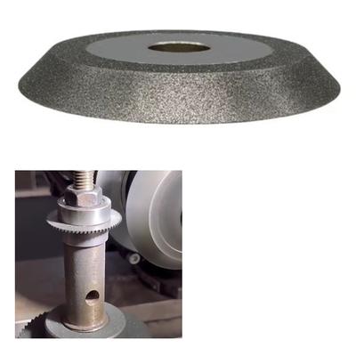 B97A-Diamond Grinding Wheel Bevel Wheel Sharpener Electroplating 100 Mm Diameter 20 Inner Hole 45 Degrees 200 Mesh