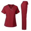 Summer Medical Scrub Suit - Short Sleeve Surgical Gown for Operating Room