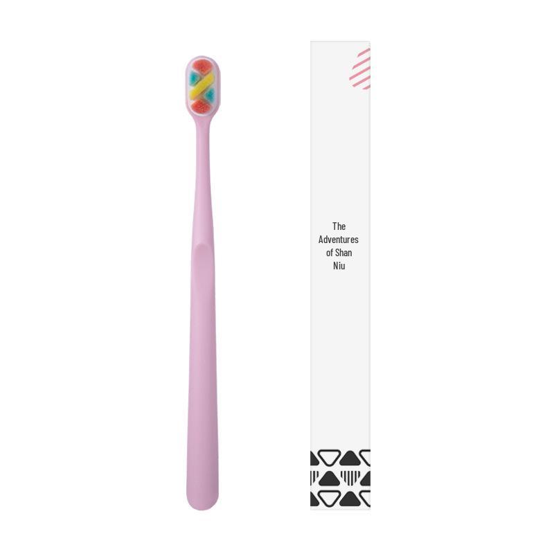 

Ultra Soft Toothbrush: Ten Thousand Bristles, Ideal for Pregnant Women & Sensitive Gums, Family Pack, Individually Packaged