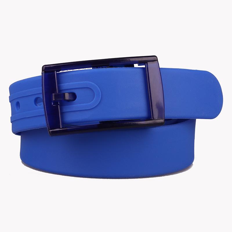 Scented Unisex Silicone Belt with Plastic Buckle - Metal-Free, Candy Color