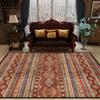 Bohemian Retro Style Decorative Rug for Living Room Soft Antiskid Sofa Table Mat Big Size Foldable Study Decoration Rug Washable